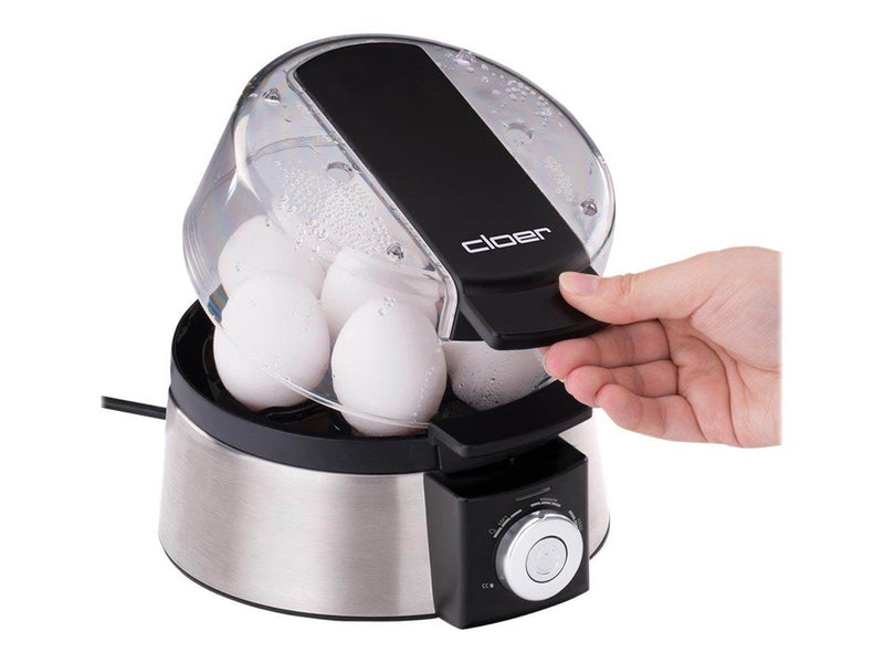 Cloer Eierkocher 6070 - egg boiler - stainless steel/black