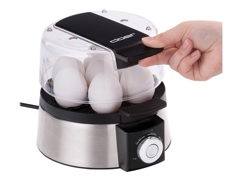Cloer Eierkocher 6070 - egg boiler - stainless steel/black