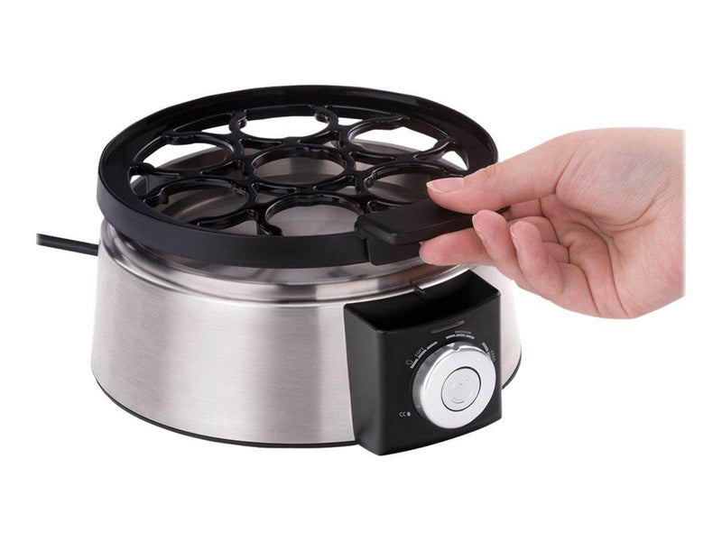 Cloer Eierkocher 6070 - egg boiler - stainless steel/black