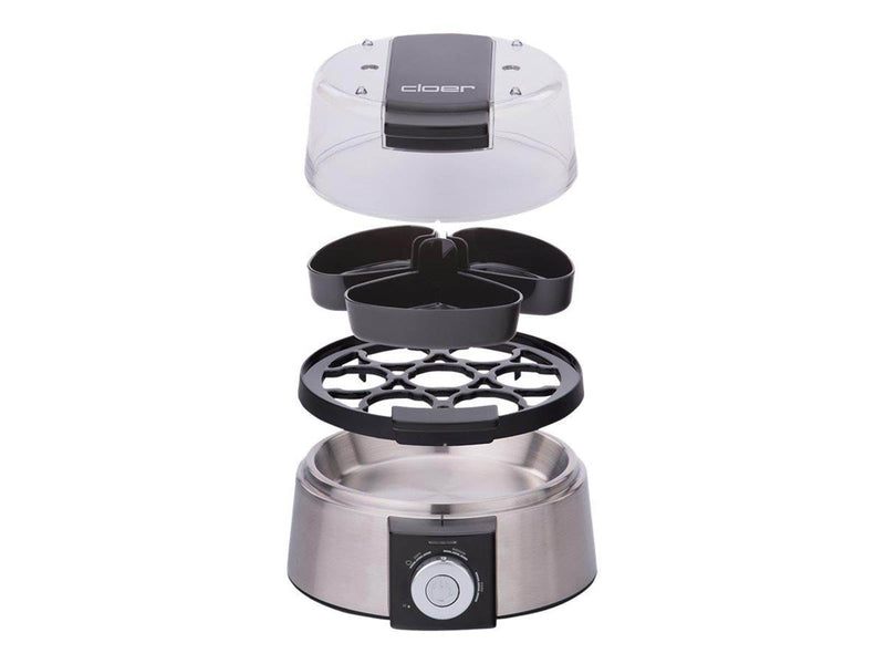 Cloer Eierkocher 6070 - egg boiler - stainless steel/black