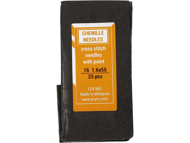 Creativ Company Cross Stitch Needles Sharp Point 1.6x55mm (25-Pack)