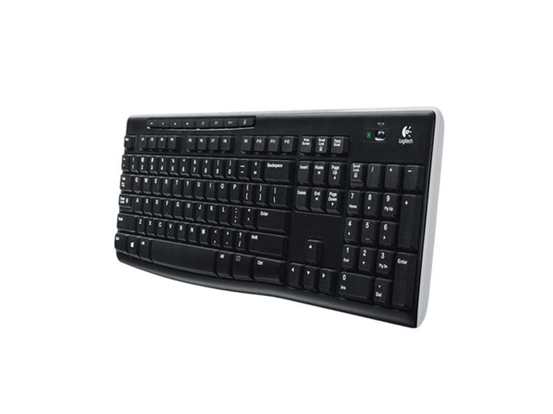 Logitech K270 Wireless Keyboard - UK - Tastaturen - Englisch - Schwarz