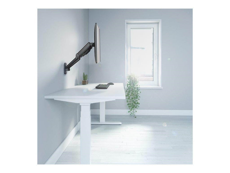 LogiLink Dual monitor wall mount 17–32" gas spring 90–540 mm