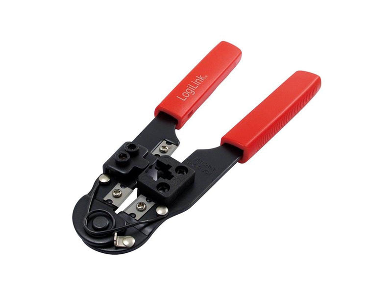 LogiLink Crimping tool for RJ45 CAT5/CAT6/CAT6A modularplug with cutter