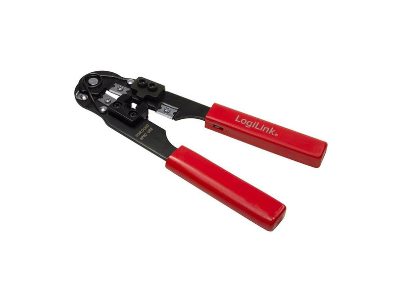 LogiLink Crimping tool for RJ45 CAT5/CAT6/CAT6A modularplug with cutter