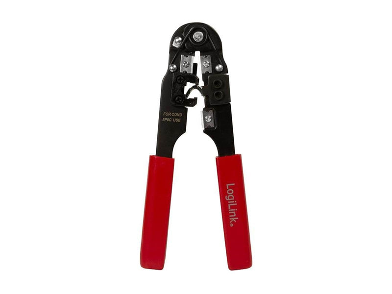 LogiLink Crimping tool for RJ45 CAT5/CAT6/CAT6A modularplug with cutter