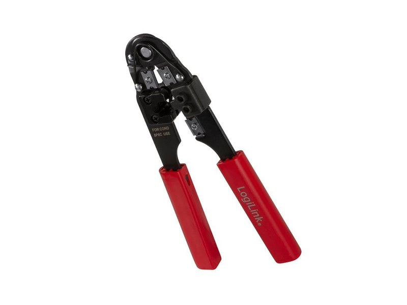 LogiLink Crimping tool for RJ45 CAT5/CAT6/CAT6A modularplug with cutter