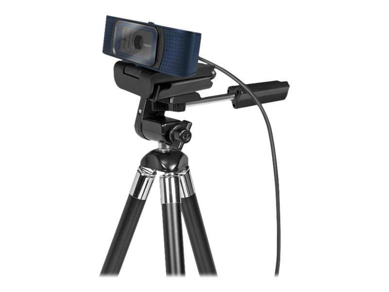 LogiLink HD USB webcam Pro 80° dual microphone auto focus privacy cover