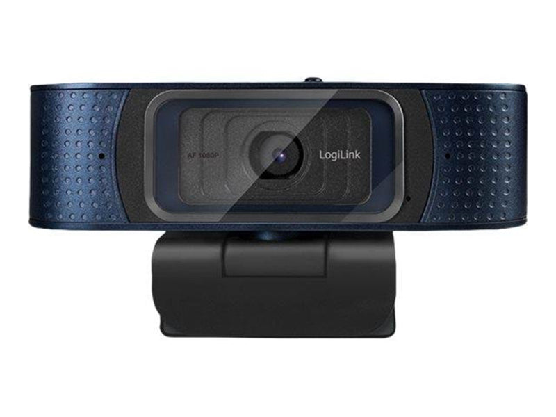 LogiLink HD USB webcam Pro 80° dual microphone auto focus privacy cover