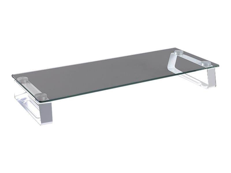 LogiLink Tabletop monitor riser glass top 560 mm long