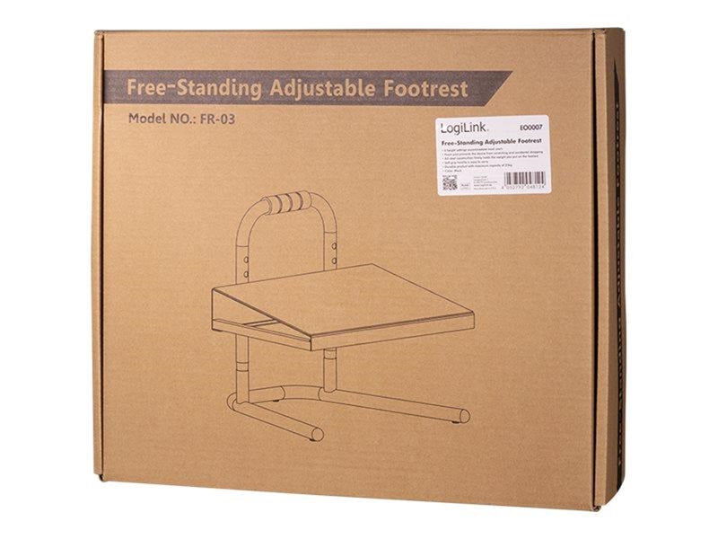 LogiLink Foot rest free-standing and adjustable