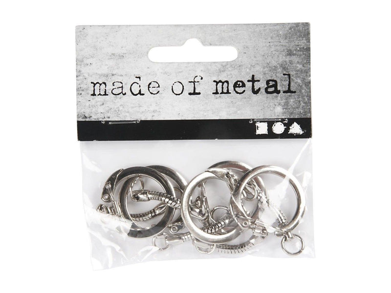 Creativ Company Keychain with closure 5pcs.