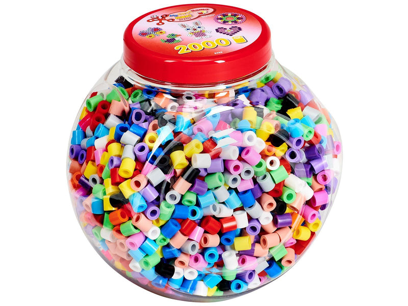 Hama Beads set in Pot Maxi - Pastel mix 2000 pcs