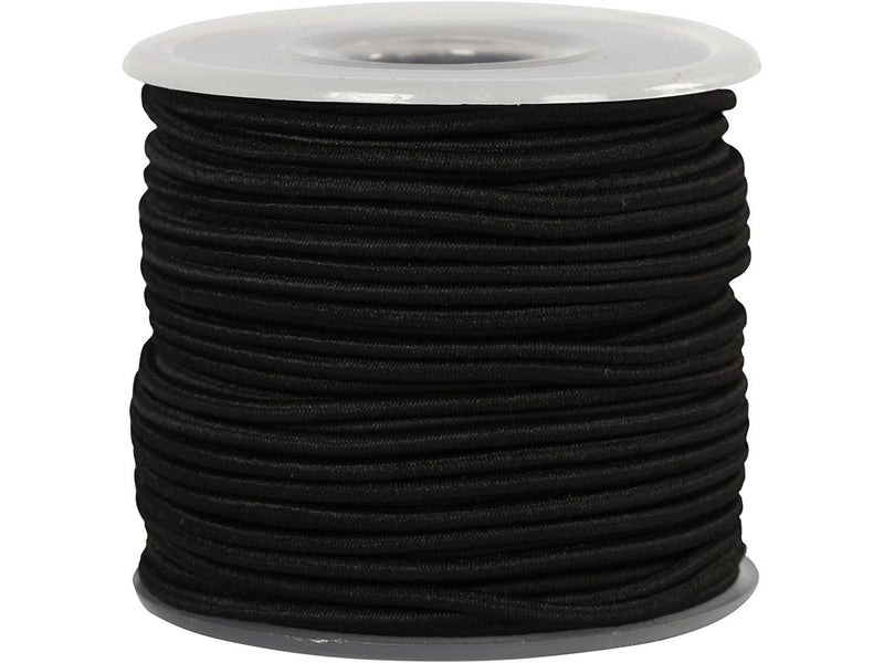 Creativ Company Elastic Black 25m