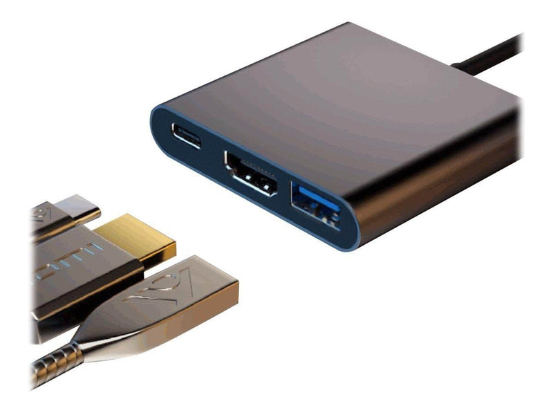 4smarts 3in1 Hub - docking station - USB-C - HDMI
