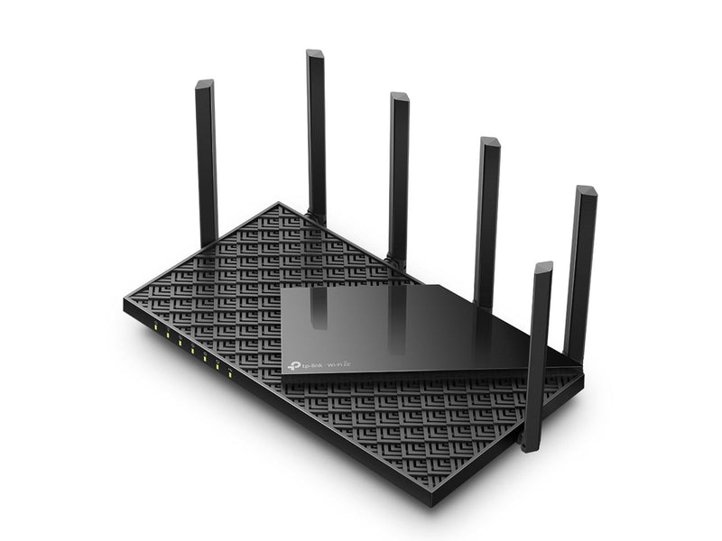 TP-Link Archer AXE75 AXE5400 Tri-Band Gigabit Wi-Fi 6E Router - Wireless router Wi-Fi 6