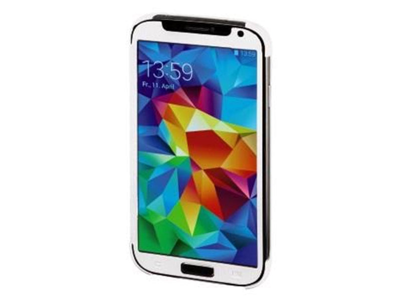 Hama "Mirror" Booklet Case for Samsung Galaxy S5 (Neo) white/silver