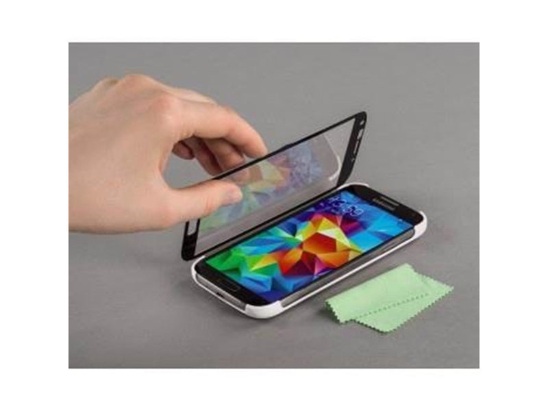 Hama "Mirror" Booklet Case for Samsung Galaxy S5 (Neo) white/silver