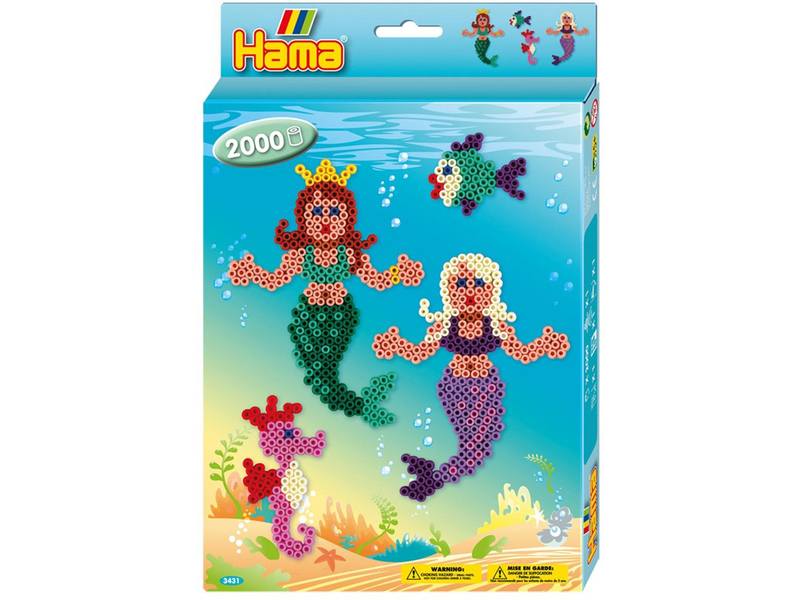 Hama Beads set - Mermaid 2000 pcs