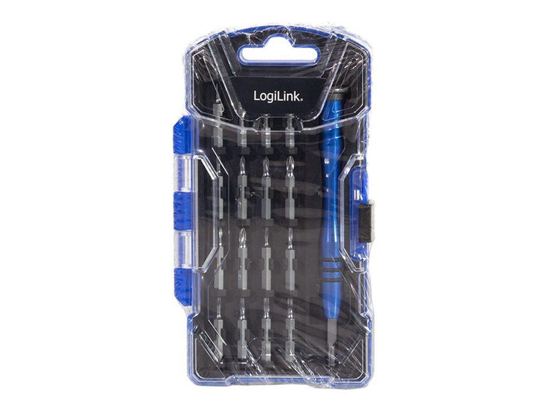 LogiLink Screwdriver set with attachable bits 18 pieces