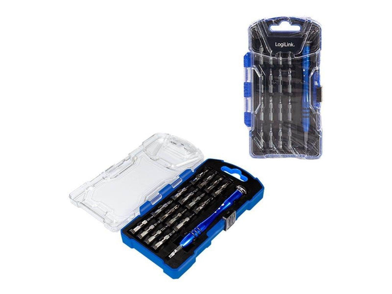 LogiLink Screwdriver set with attachable bits 18 pieces
