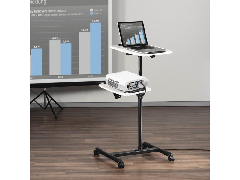 Hama Projector Table with 2 Levels (42 x 50 / 40 x 35 cm) Height-Adjustable 10 kg