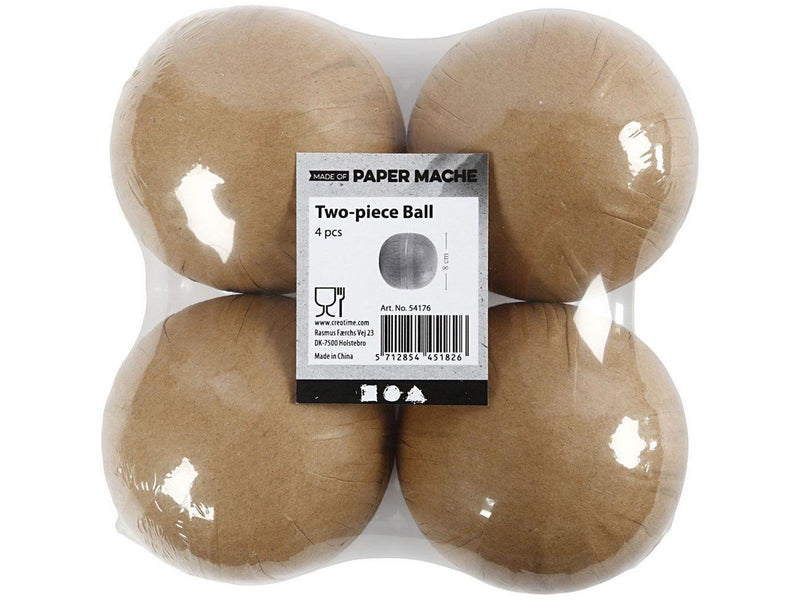 Creativ Company Two Piece Ball Paper 4pcs.