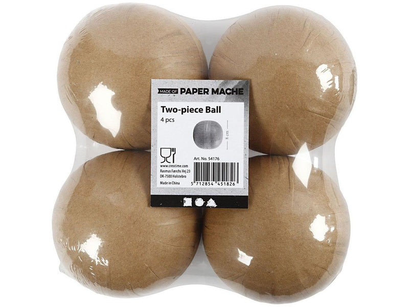 Creativ Company Two Piece Ball Paper 4pcs.