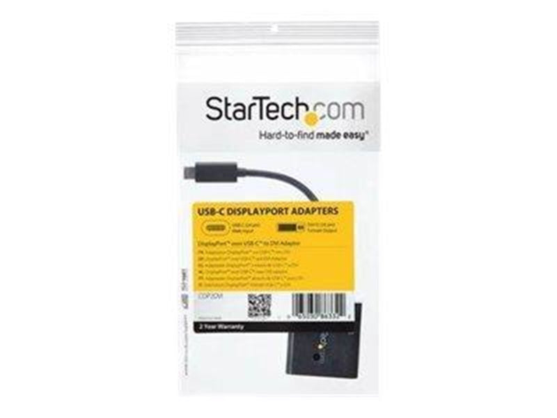 StarTech.com USB C to DVI Adapter ekstern videoadapter