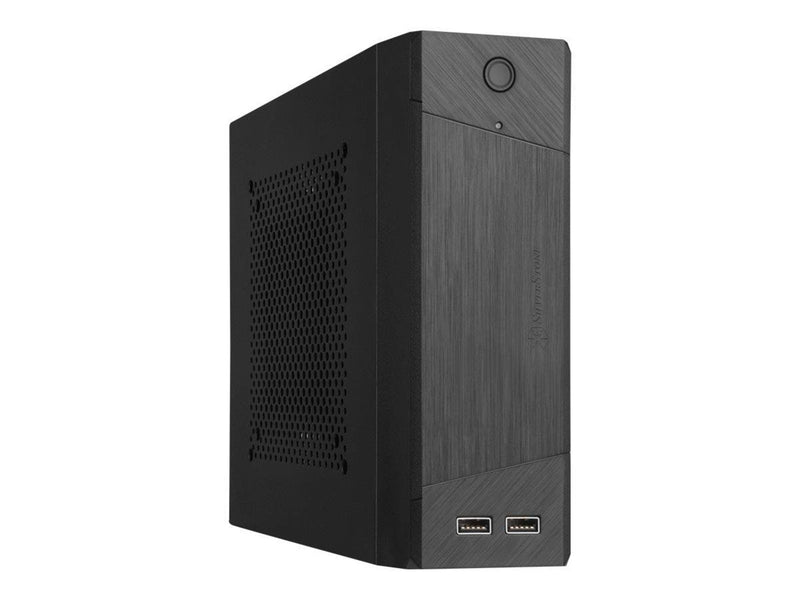 SilverStone MILO ML10 - Gehäuse - Ultra small form factor - Schwarz