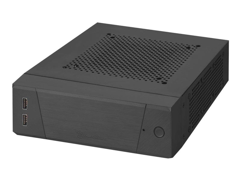 SilverStone MILO ML10 - Gehäuse - Ultra small form factor - Schwarz