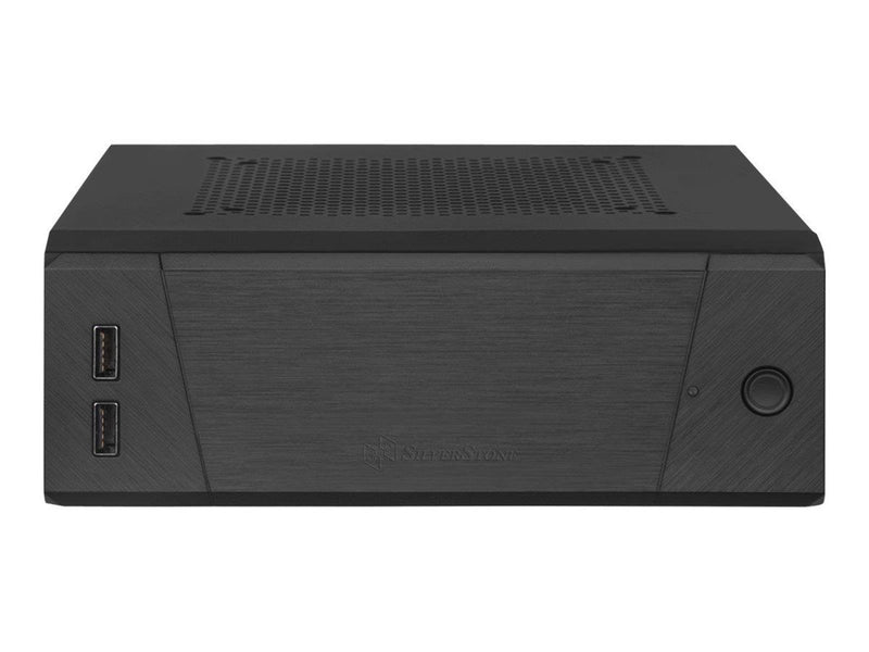 SilverStone MILO ML10 - Gehäuse - Ultra small form factor - Schwarz