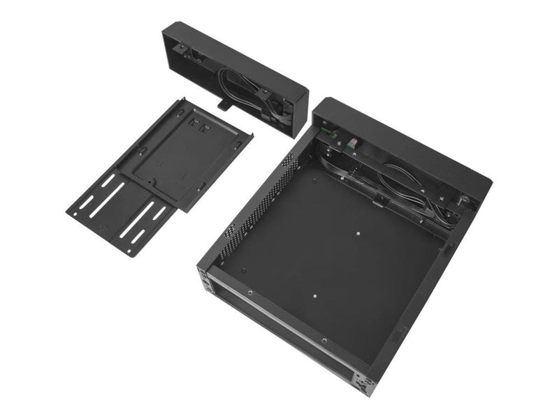 SilverStone MILO ML10 - Gehäuse - Ultra small form factor - Schwarz