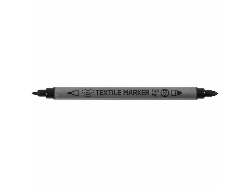 Creativ Company Textile Markers 6pcs. Black
