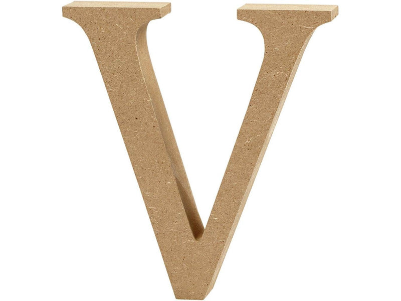 Creativ Company Letter V MDF 8cm 1pc.