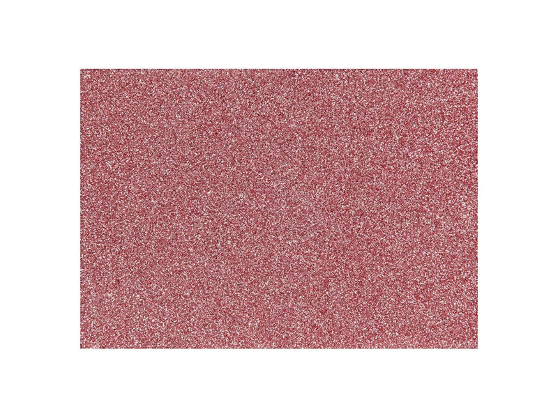 Creativ Company Iron-on Foil Glitter Light Red A5