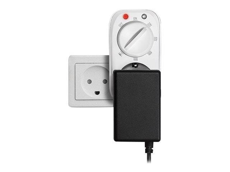 LogiLink Mechanical time switch with dusk sensor