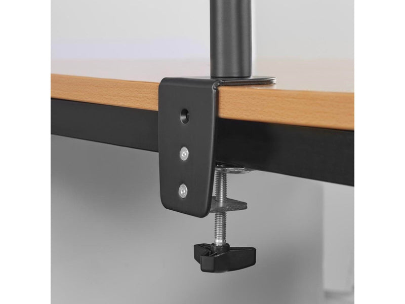 Hama Monitor Holder 2 Monitors Height-adjustable Swivel/Tilt 13" - 32"