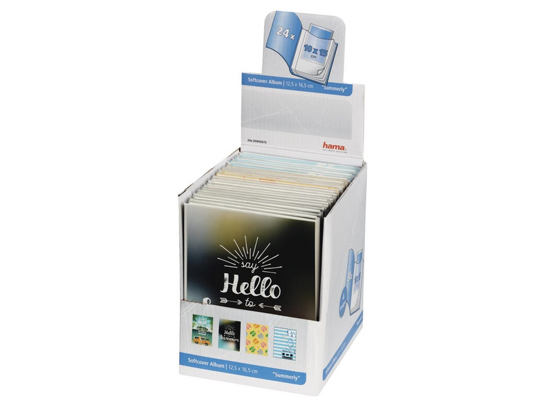 Hama "Summerly" Soft Cover Album for 24 Photos with a size of 10x15 cm sorted