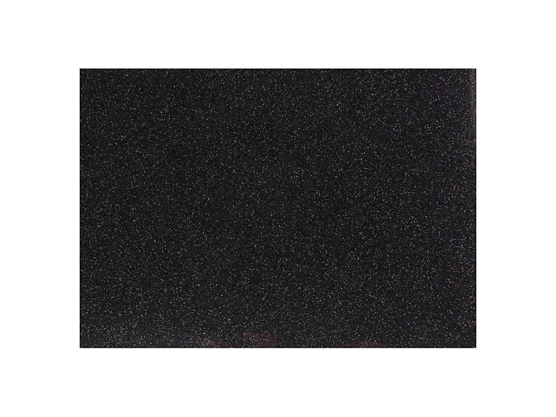 Creativ Company Iron-on Foil Glitter Black A5