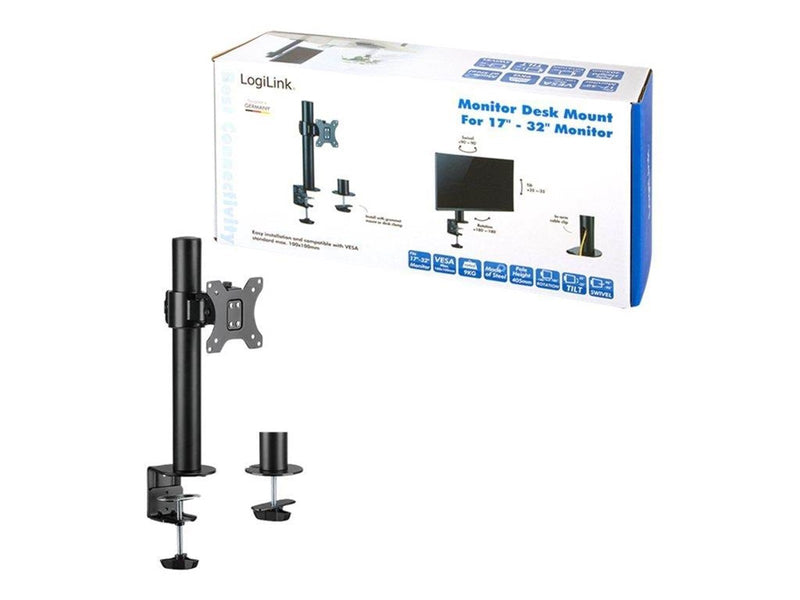 LogiLink Monitor mount 17–32" steel 9 kg max.