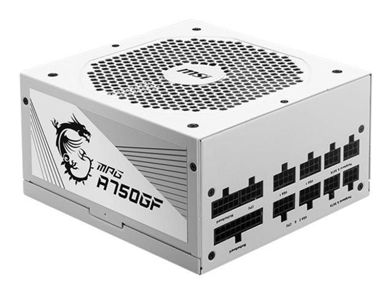 MSI MPG A750GF - power supply - 750 Watt Netzteile - 750 Watt - 140 mm - ATX - 80 Plus Gold zertifiziert