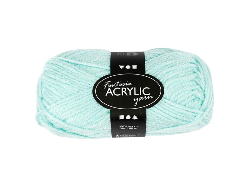 Creativ Company Acrylic yarn Mint green 50gr 80m