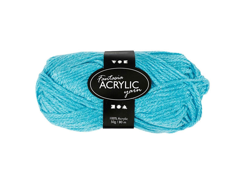 Creativ Company Acrylic yarn Turqoise 50gr 80m