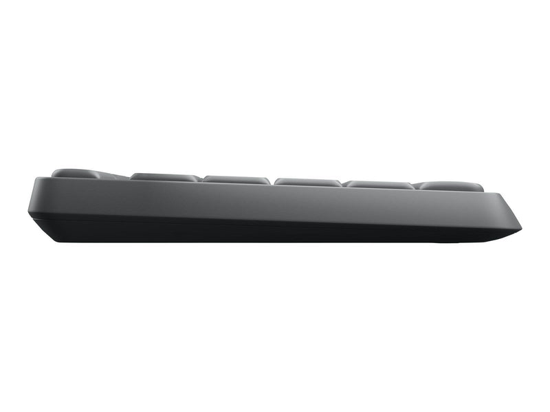 Logitech MK235 - keyboard and mouse set - Czech - Tastatur & Maus Set - Tschechisch - Schwarz