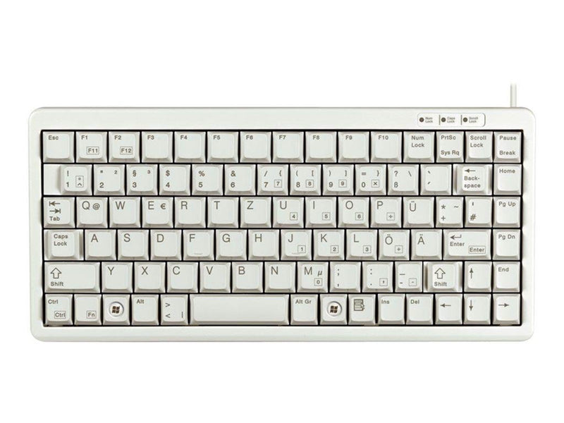 Cherry Compact-Keyboard - Tastaturen - Englisch - Grau