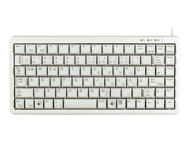 Cherry Compact-Keyboard - Tastaturen - Englisch - Grau