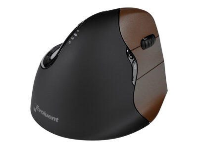 Evoluent VerticalMouse 4 Right Small - Maus - Für Rechtshänder - optisch - 6 Tasten - kabellos - USB
