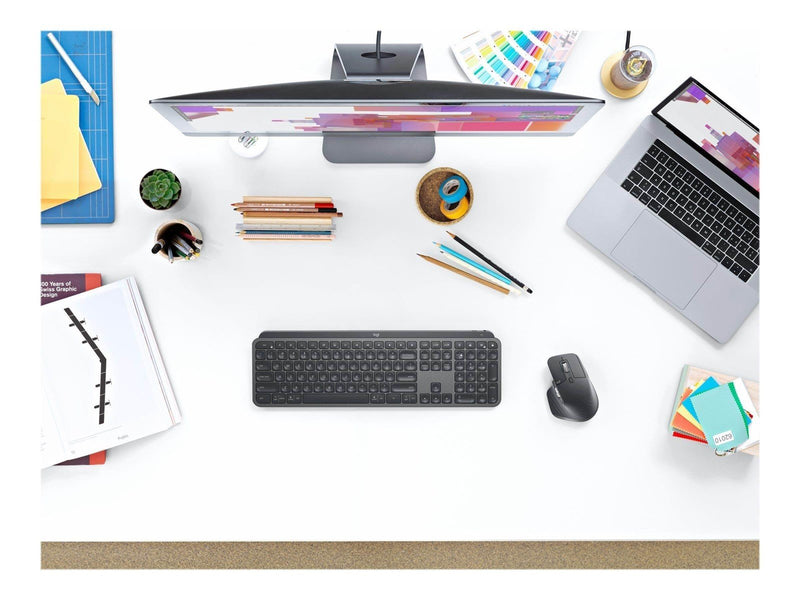 Logitech MX Keys for Business - CH - Tastaturen - Schweiz - Schwarz