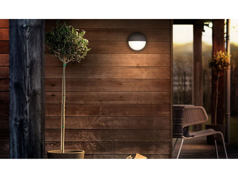 Philips Capricorn wall lantern anthracite 1x6w